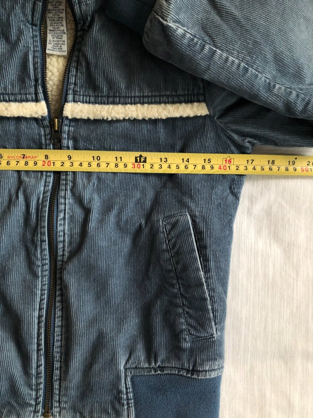 Old Navy Corduroy Sherpa Lined Jacket - Picture 6 of 7